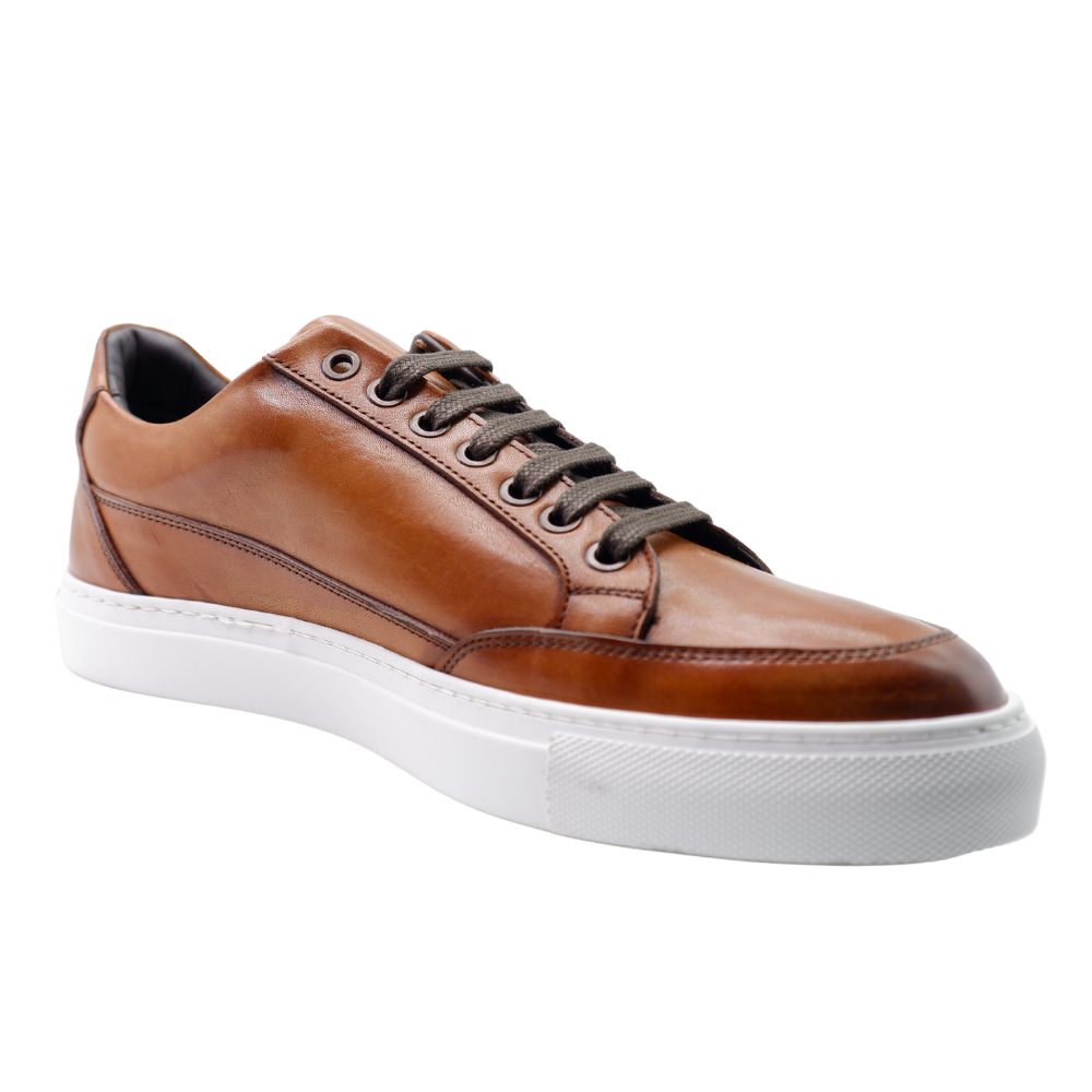 Shop Handmade Italian Leather Sneaker in Brown (5082) or browse our range of hand-made Italian sneakers for men in leather or suede in-store at Aliverti Durban or Cape Town, or shop online. We deliver in South Africa & offer multiple payment plans as well as accept multiple safe & secure payment methods.