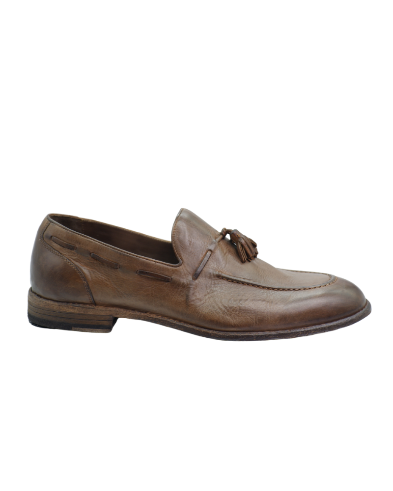 Men's Moccasin Lavato Taupe (BRU10554)