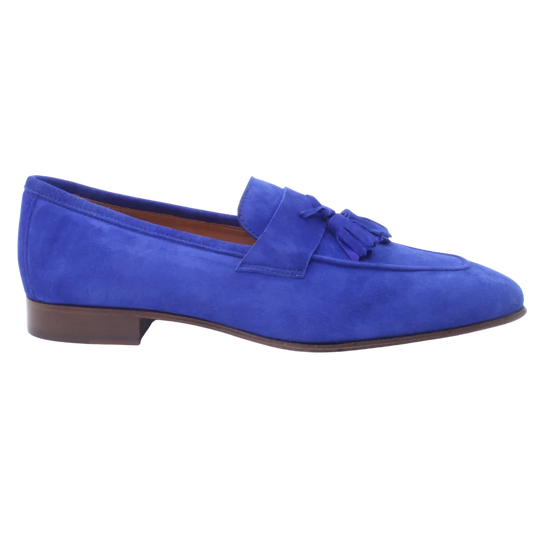 Shop Handmade Italian Leather/Suede Moccasin in Blue (08633) or browse our range of hand-made Italian moccasins for men in leather or suede in-store at Aliverti Durban or Cape Town, or shop online. We deliver in South Africa & offer multiple payment plans as well as accept multiple safe & secure payment methods.