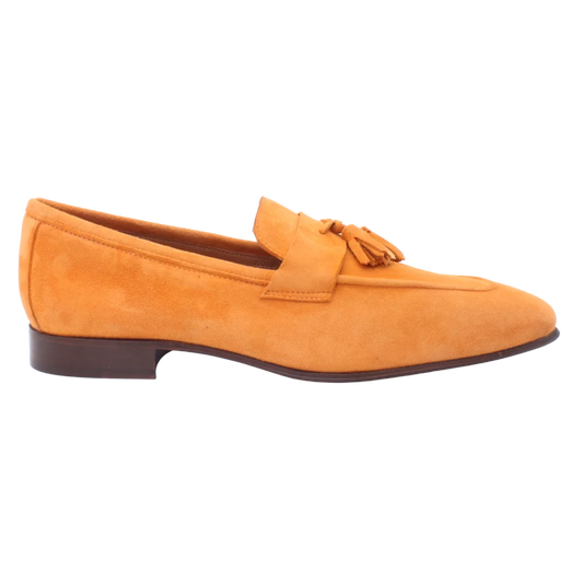 Shop Handmade Italian Leather/Suede Moccasin in Orange (08633) or browse our range of hand-made Italian moccasins for men in leather or suede in-store at Aliverti Durban or Cape Town, or shop online. We deliver in South Africa & offer multiple payment plans as well as accept multiple safe & secure payment methods.