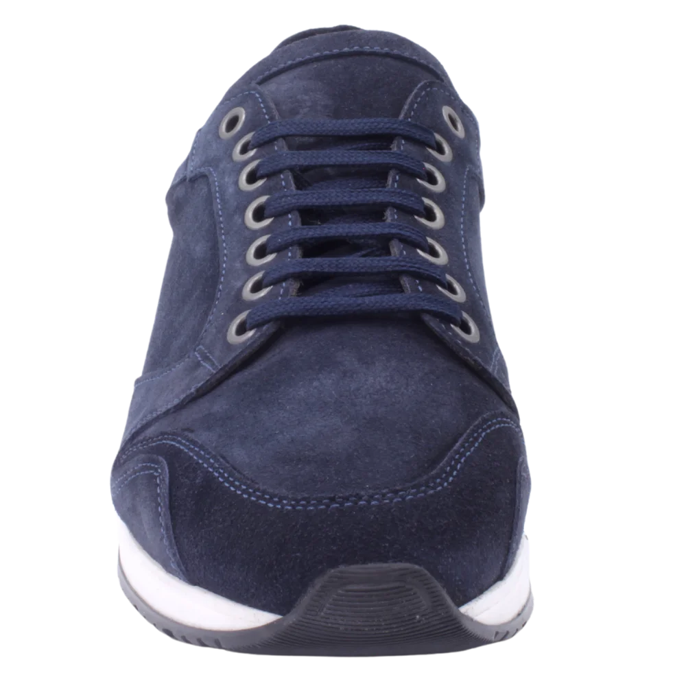 Shop Handmade Italian Leather/Suede Sneaker in Blue (23) or browse our range of hand-made Italian sneakers for men in leather or suede in-store at Aliverti Durban or Cape Town, or shop online. We deliver in South Africa & offer multiple payment plans as well as accept multiple safe & secure payment methods.