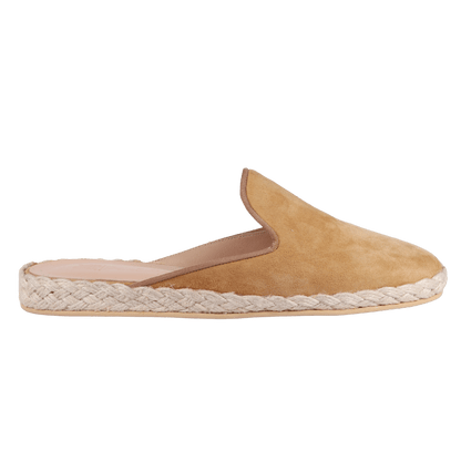 Leather & Suede Summer Slipper in Inca by Aliverti (FESABOT732)