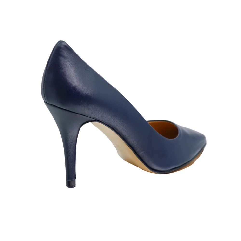 Handmade Italian Leather Court Heel Women Aliverti CRB120