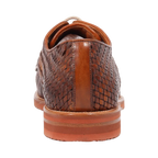 BRU9460 Men's Woven Leather Derby in Siena (BRU9460)