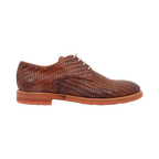BRU9460 Men's Woven Leather Derby in Siena (BRU9460)