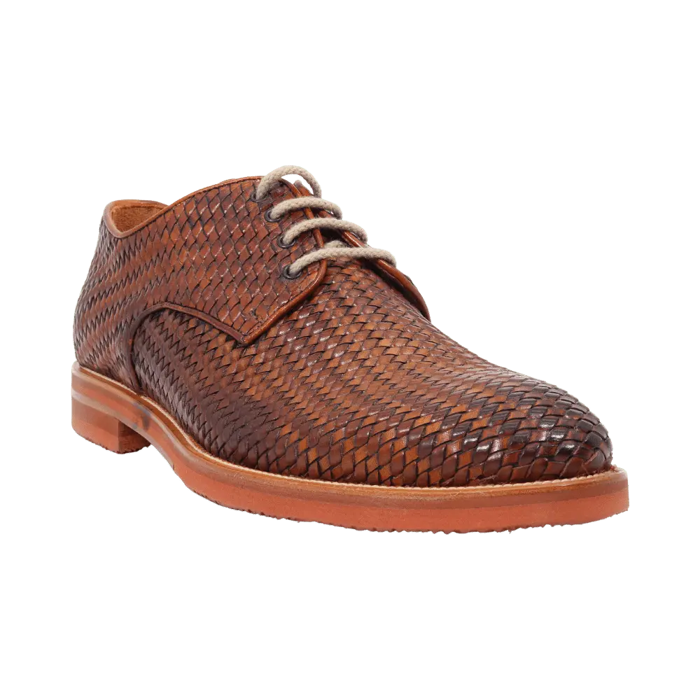 Italian woven 2025 leather shoes