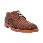 BRU9460 Men's Woven Leather Derby in Siena (BRU9460)
