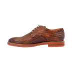 BRU9460 Men's Woven Leather Derby in Siena (BRU9460)